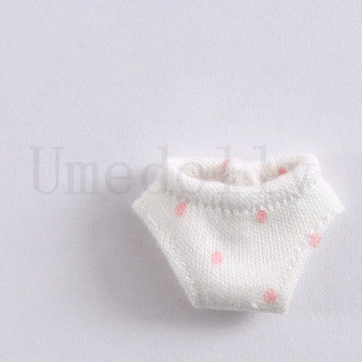 1 шт. 1/12 BJD куклы брифы нижнее белье для OB11 куклы одежда аксессуары - Цвет: color-5