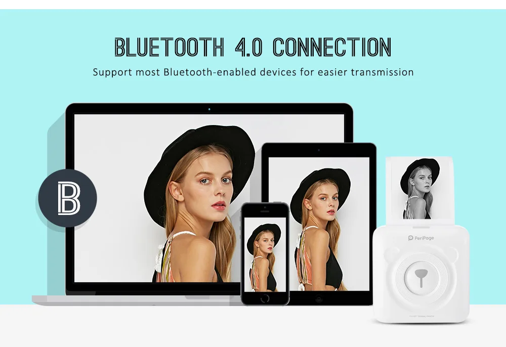 Портативный мини-принтер Peripage Bluetooth карманный мини-наклейка Термопринтер для Android iOS phone Oversea Version