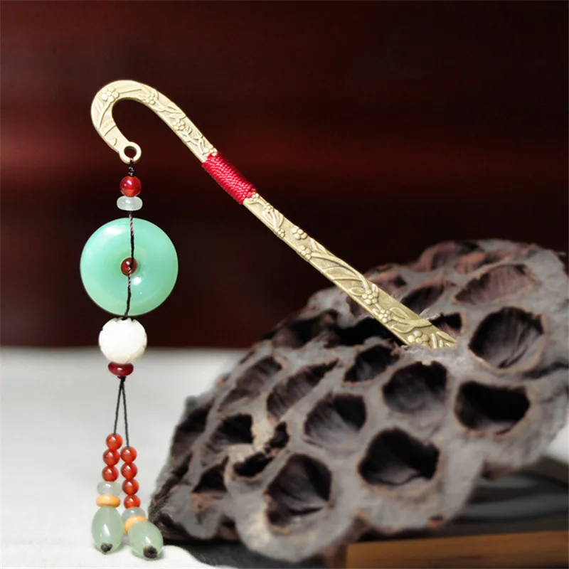 New Women Hairpins Hair Stick Headwear Round Ornaments Vintage Jewelry Accessories Smooth Wholesale Retail Pin BF17 | Украшения и