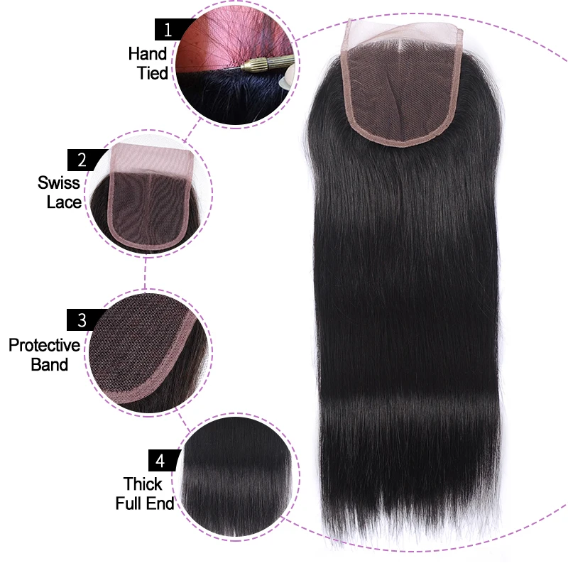 Сияющая Звезда длинные прямые волосы бразильские плетение пучки с Clsorue