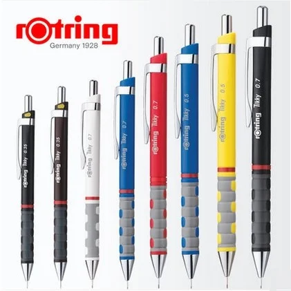 Механический карандаш Rotring 0,7 мм/0,5 мм/1,0 мм/0,35 мм Tikky цветной держатель ручки автоматический карандаш ручка для рисования