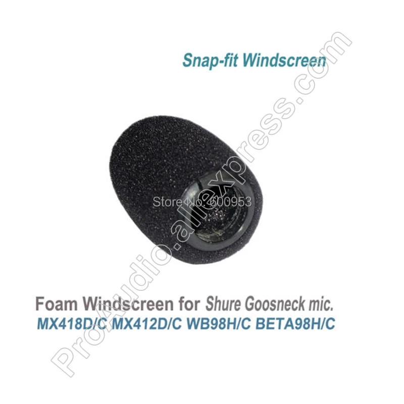 5 x черные Beta98 ветрозащитные поролоновые колпачки для Shure Beta98 MX412 MX418 WB98 Conference Insturment микрофон