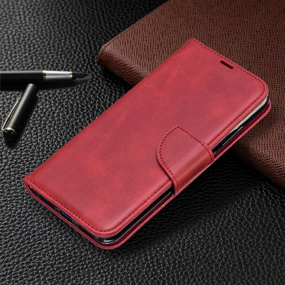 Овчины кожаный откидной Чехол для телефона Xiaomi Redmi K20 7A 6 Pro 6A 5 Plus Винтаж чехол Note 4 4X 5A Y1 Poco F1 A2 Lite обычный мешочек E07F