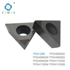 TPGH080202 TPGH080204 TPGH090202 TPGH090204 TPGH110302 TPGH110304 резец сверхтвердый PCD алмазная вставка фрезерные Вставки для проворачивания ЧПУ токарный инструмент