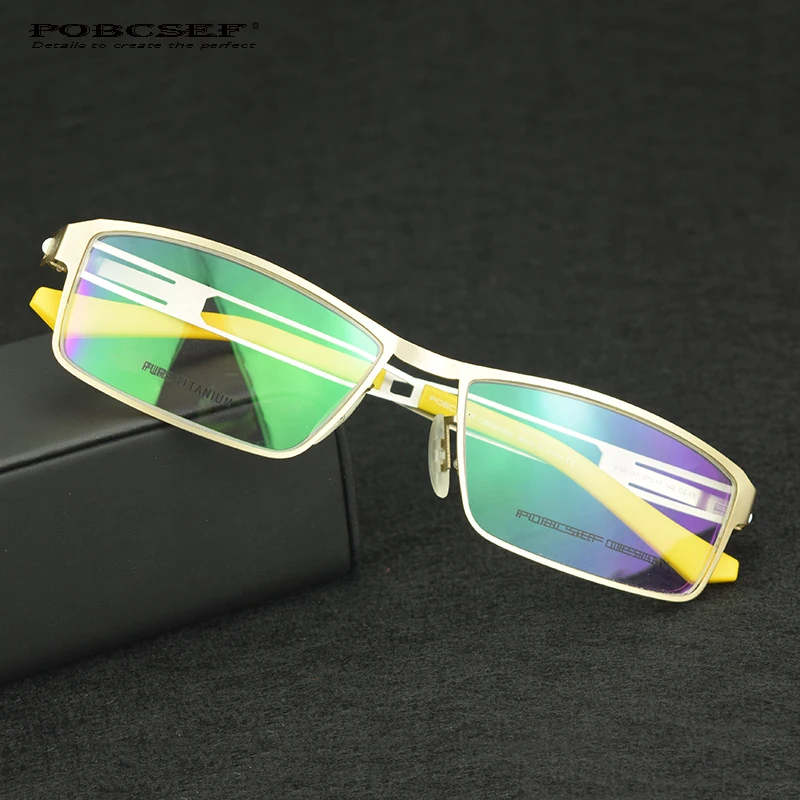 

Ultra-light stainless steel Ultra-light optical glasses frame computer Eye glasses mens accessories 2018