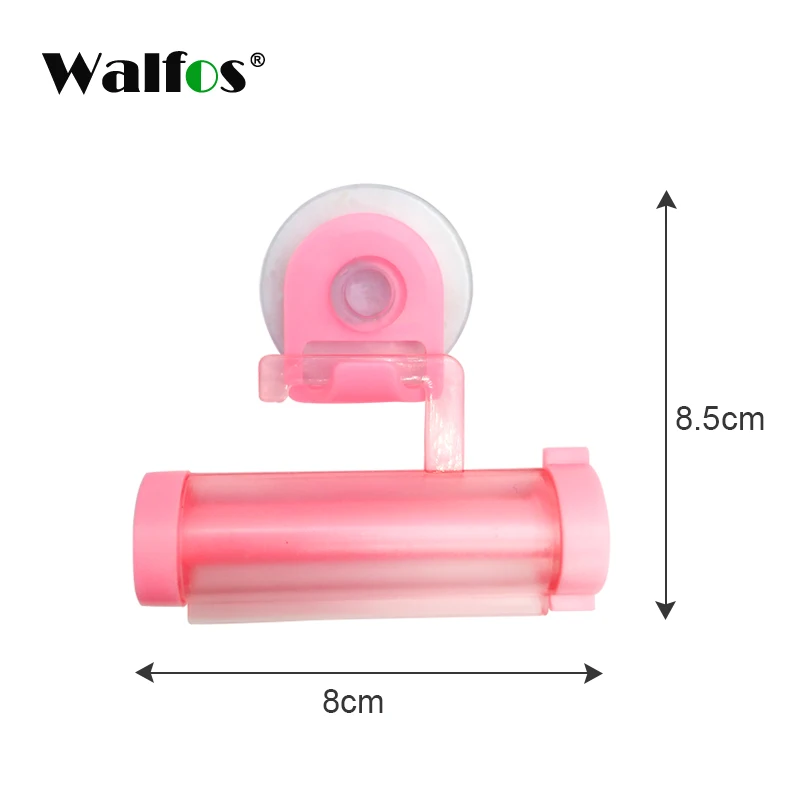 Pink WALFOS Высокое качество держатель для зубных щеток МИЛЫЙ Тоторо держатель для зубных щеток настенный держатель присоска, органайзер на присоске Аксессуары для дома и ванной комнаты - Цвет: Pink