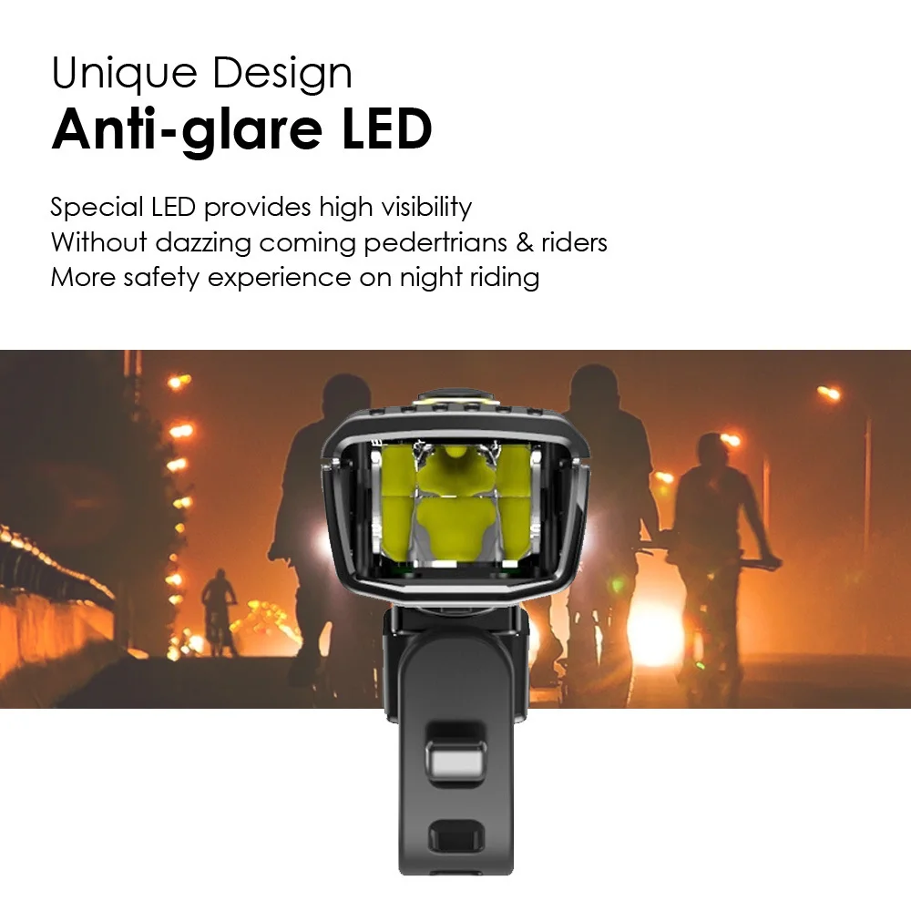 Немецкий стандарт велосипедный USB Перезаряжаемый Авто сенсор передний свет