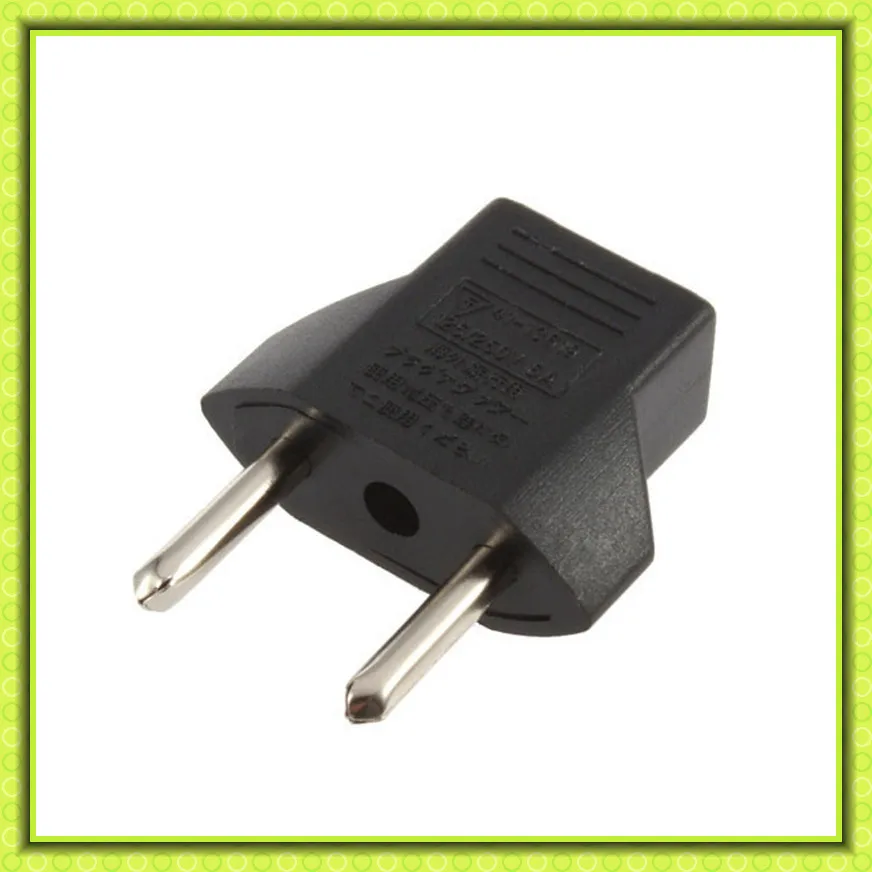 Лидер продаж 2 шт. адаптер для штепсельной вилки европейского стандарта штырька