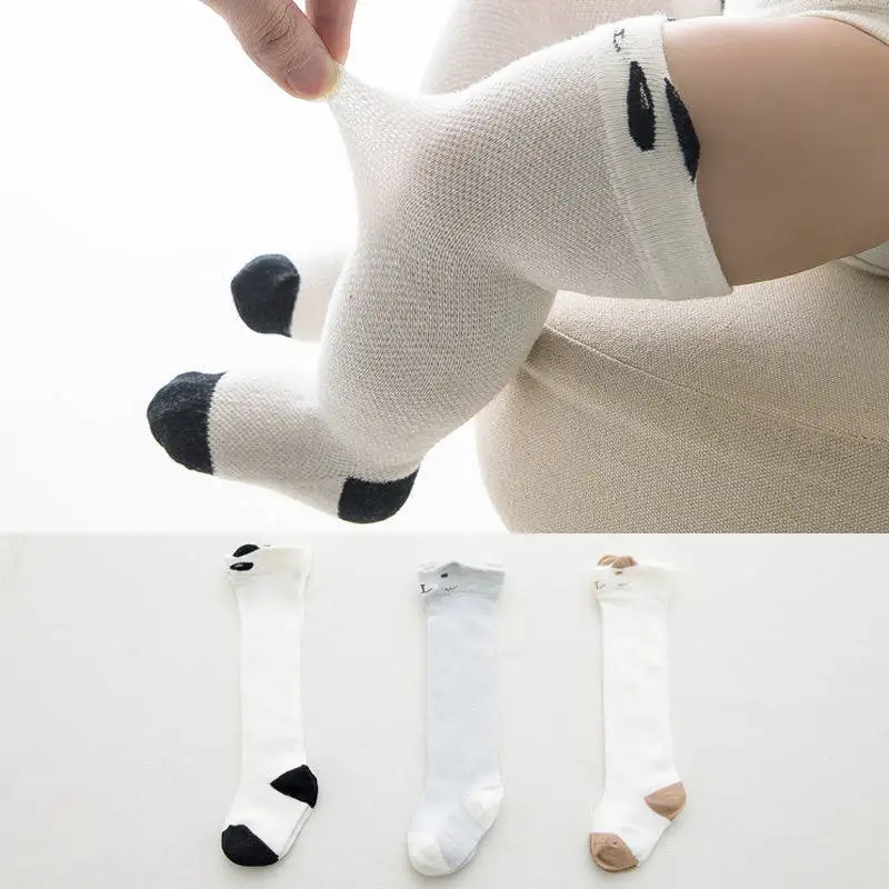 От 0 до 3 лет милая детская хлопковая тонкие колготки для девочек Детские летние