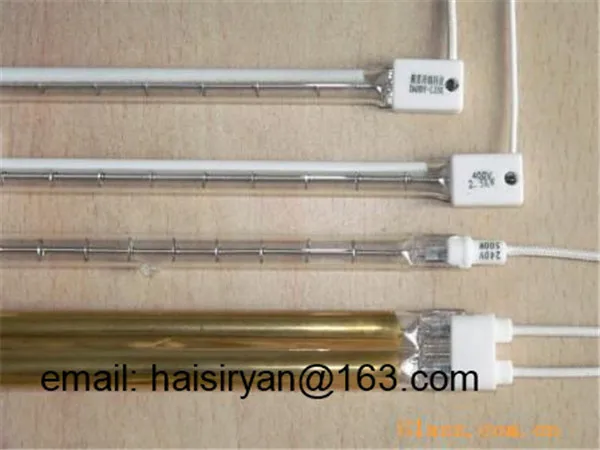 

Carbon Fast Speed Quartz Halogen Infrared Heating Lamp