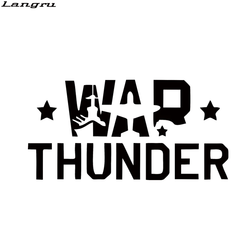 Langru виниловые графические наклейки на окно автомобиля персональный стиль War Thunder