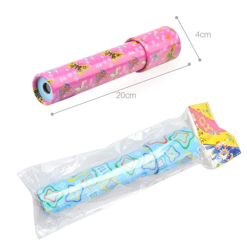 Волшебные вращающиеся калейдоскоп регулируемые Необычные Цветные мир раннего