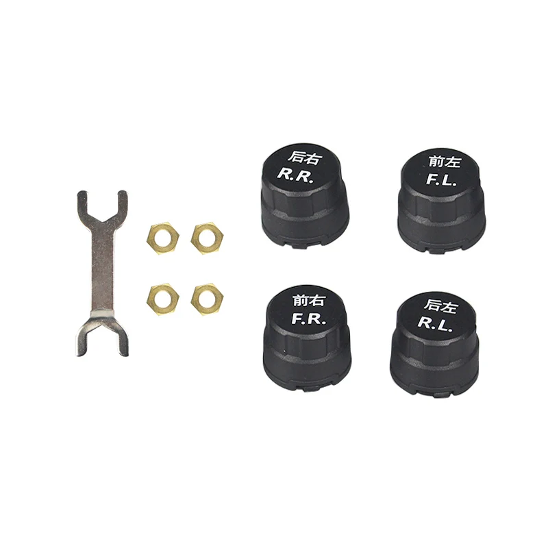 Мощный Blutooth TPMS поддерживает как Android так и iOS внешние датчики давления в шинах