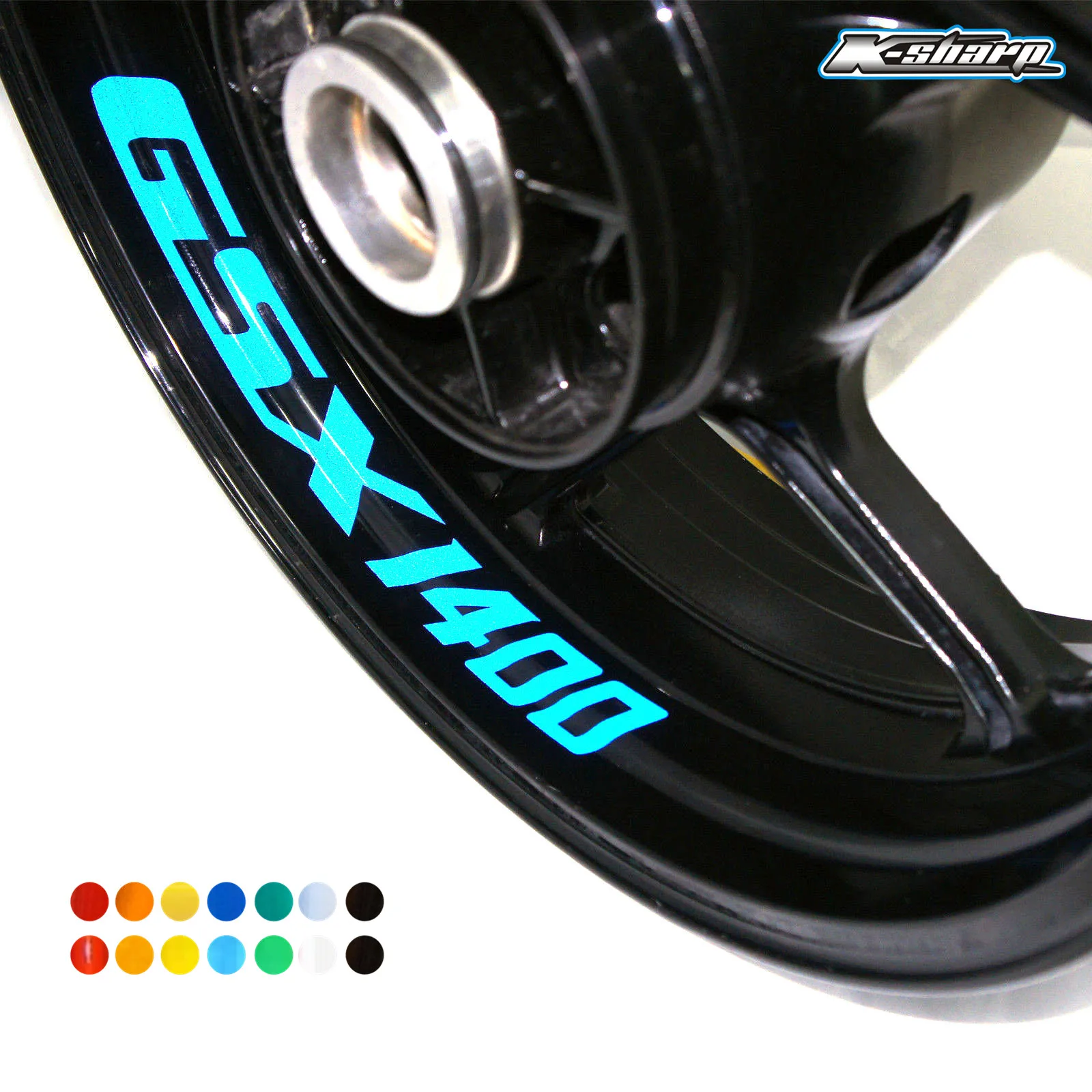 8 X индивидуальные наклейки на внутренний обод колеса светоотражающие знаки в