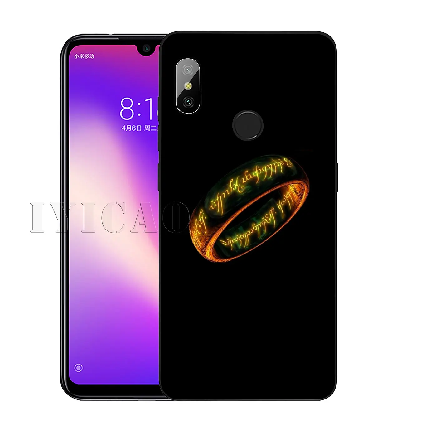IYICAO Властелин Колец Хоббит Мягкий силиконовый чехол для телефона Xiaomi Redmi K30 K20 8A 7A