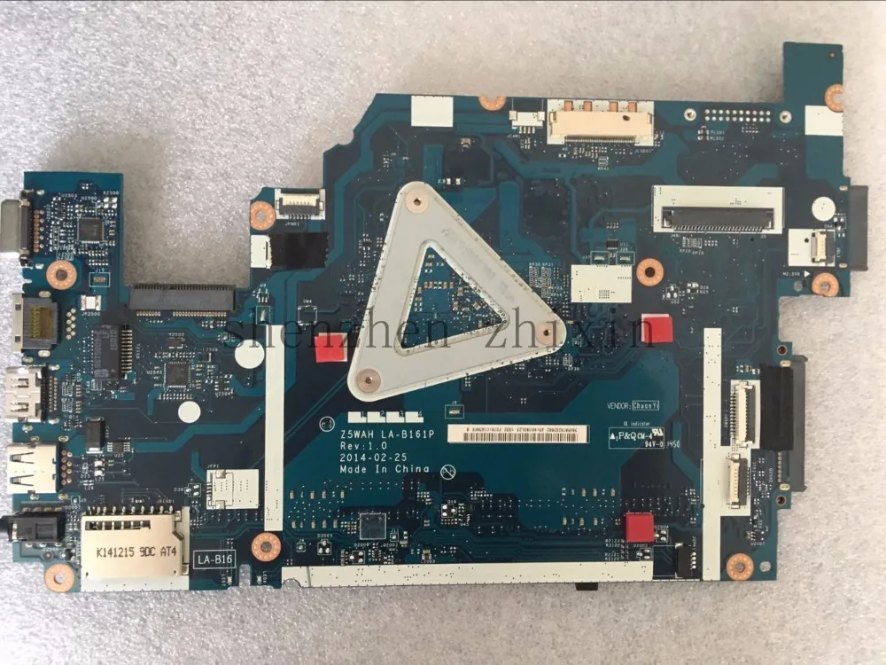 Материнская плата для ноутбука Acer aspire E5 571 Z5WAH E3 531 SR1EN LA B161P NBML811002 DDR3 Full test|motherboard