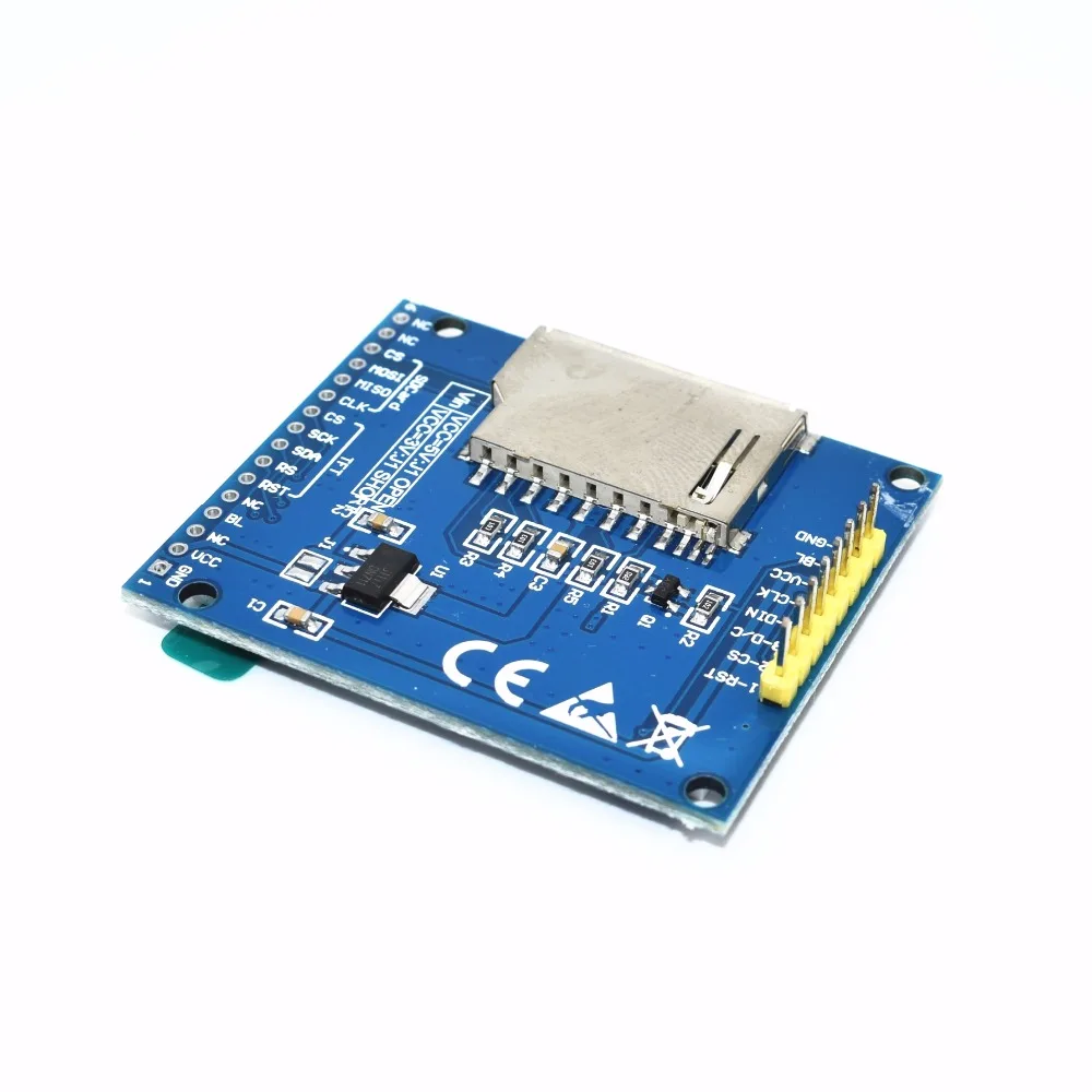 Мини 1 8 дюйма серия SPI TFT ЖК модуль дисплей с PCB адаптером IC 128x160 точечная матрица 3 В