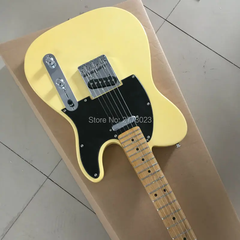 Темно Молоко Желтый TL электрогитара может быть в соответствии с требованиями