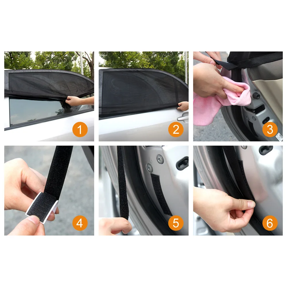 2 шт. сетчатый чехол для автомобиля с защитой от УФ-лучей | Автомобили и мотоциклы