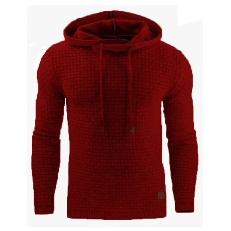 Covrlge Hoodies Men Male Long Sleeve Solid Color Hooded Sweatshirt Mens Hoodie Tracksuit Sweat Coat Casual Sportswear MWW147