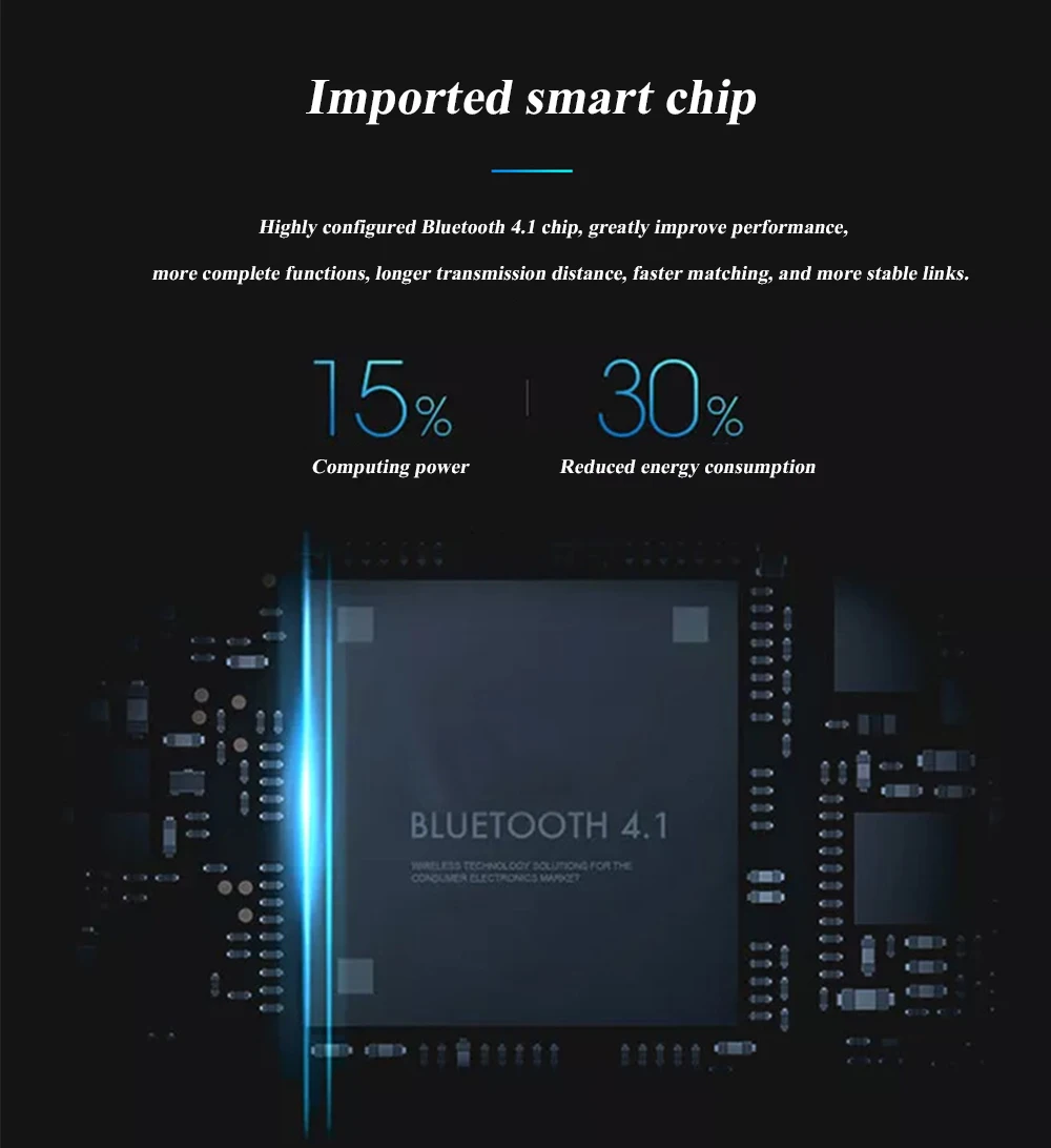 Bluetooth 4,1 беспроводные наушники bluetooth гарнитура с микрофоном наушники для iphone/xiaomi/samsung/MP3 длительный срок службы батареи