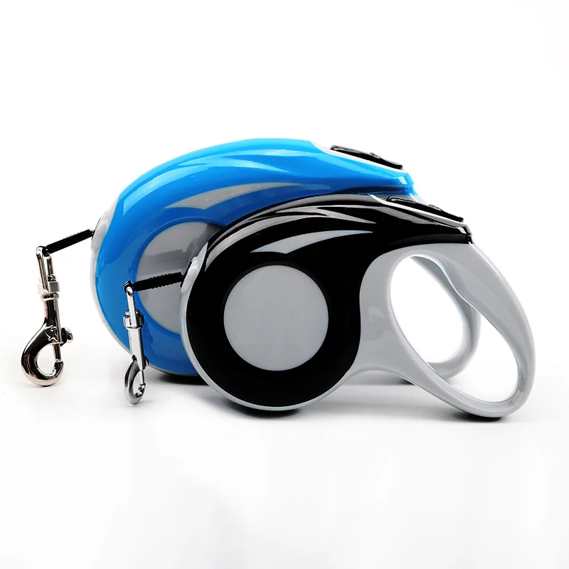 Светоотражающая нейлоновая лента Выдвижной Поводок для собак прогулок