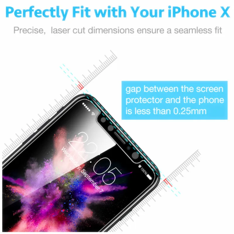 Защитная пленка для экрана iPhone X XS XR Max esrstroner защита из закаленного стекла
