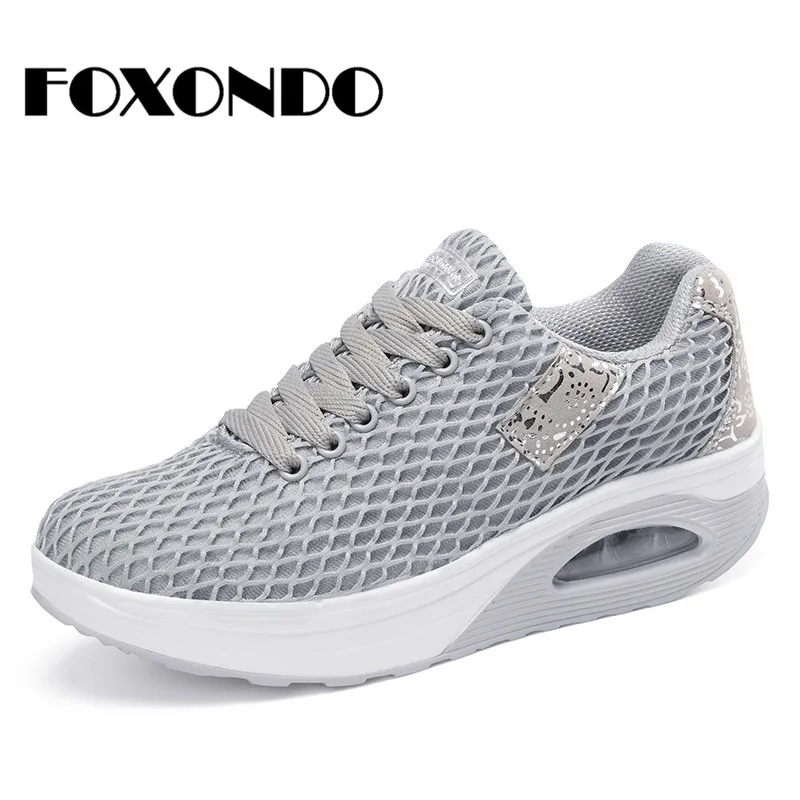 FOXONDO/2019 г. женская обувь на плоской платформе женские мокасины zapatos mujer Босоножки