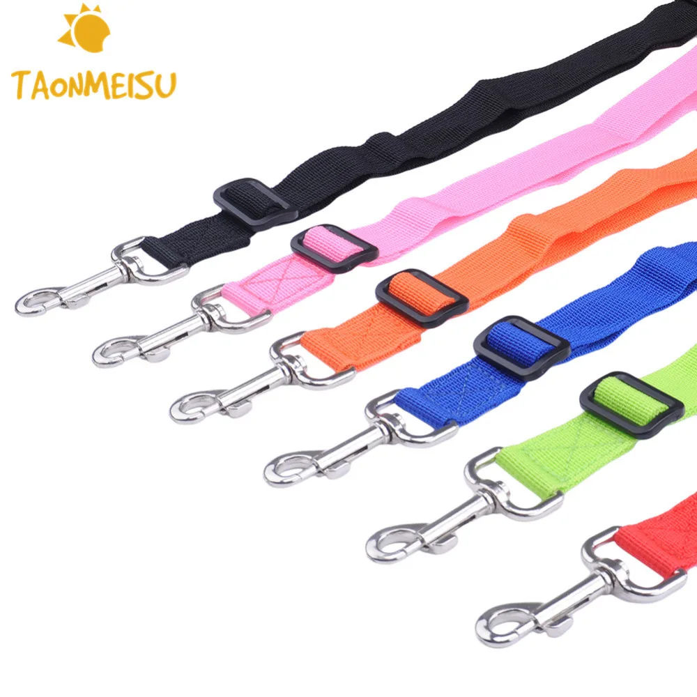 Регулируемый ремень безопасности для собак кошек автомобилей поводок с функцией