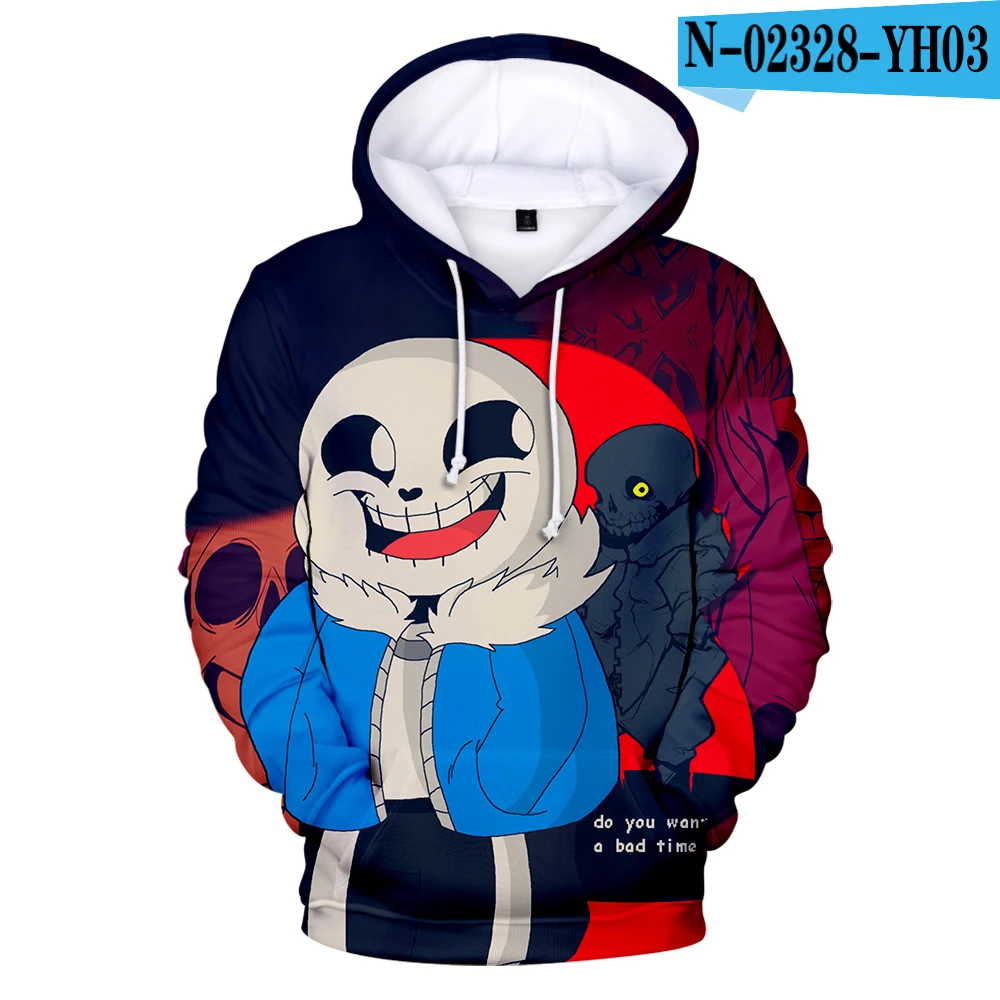 Темно-серый Толстовки с 3D принтом Frdun Tommee Undertale lamber для женщин/мужчин, модная толстовка с капюшоном и длинным рукавом, Повседневная Уличная одежда - Цвет: Темно-серый