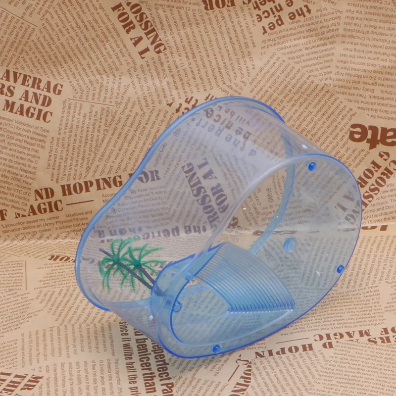 Vivarium черепаха обитающая озеро Террапин рептилии аквариум с платформой растений