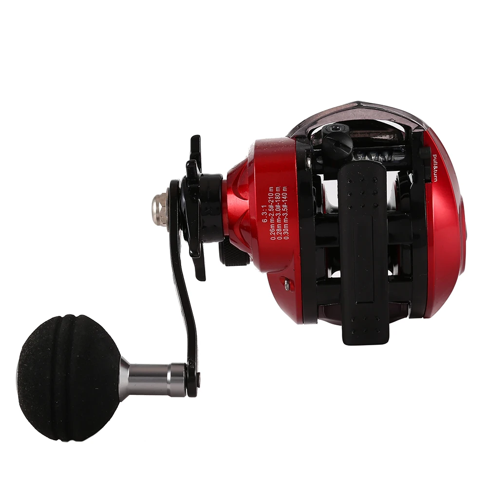 LIE YU WANG 13 + 1BB 6 3: 1 Передаточное отношение Рыболовная катушка левая/правая с одной