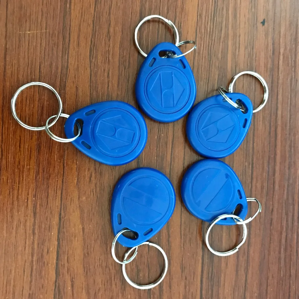 5 шт./лот T5577 копия перезаписываемых брелков RFID Метка кольцо для ключей карта 125