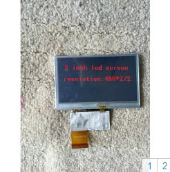 Новый 5 дюймов 40 pin h-h050l-12h A0 721h410114-a0 ЖК-дисплей экран Бесплатная доставка | ЖК-экраны и панели для планшетов -32809764131