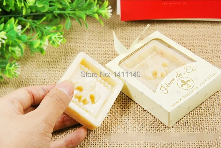 Бесплатная доставка 10 шт. оптовая продажа ароматное мыло с цветком лиса подарки