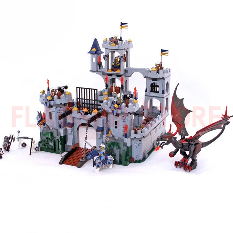 DHL IN Stock LP 16017 1023pcs Castle Kits The King's Siege Building Block Clone 7094 Brick lesoings Toys | Игрушки и хобби
