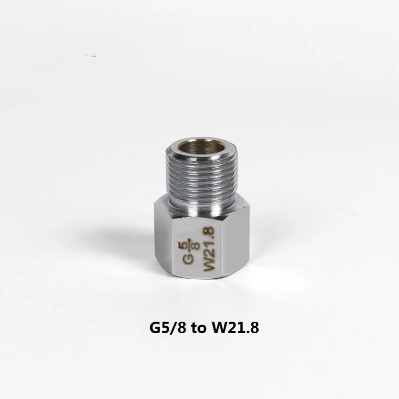 Водное растение CO2 цилиндр коннектор переходник конвертер для регулятор G5/8 W21.8 M22