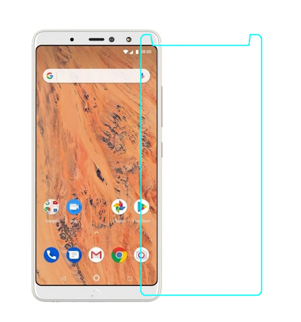 Взрывозащищенное Закаленное Стекло 9H 25D для BQ Aquaris X2 Защита экрана Pro c x защитная