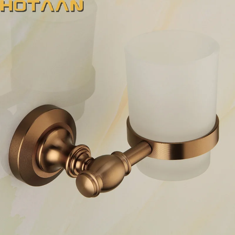 

New Arrival Aluminium Tumbler Holder Cup & Tumbler Holders Toothbrush Holder Bathroom Accessories Banheiro YT-10897