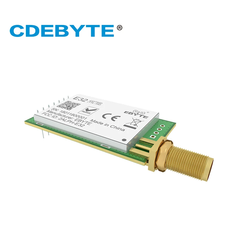 10 шт./лот 433 МГц SX1276 LoRa UART беспроводной трансивер E32 433T30D1B IoT 30 дБм передатчик