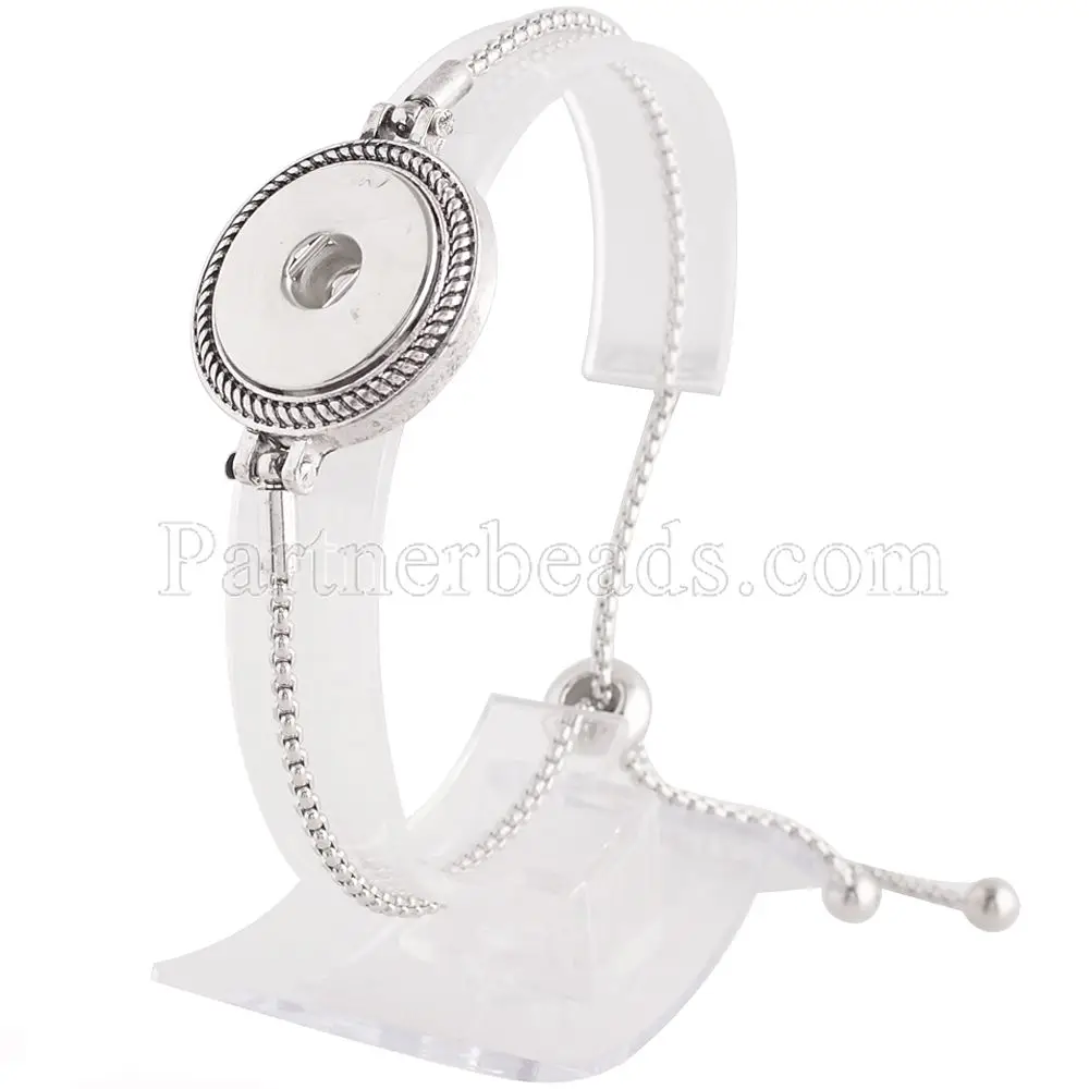 Новая мода украшенный стразами регулируемый металлический Шарм оснастки