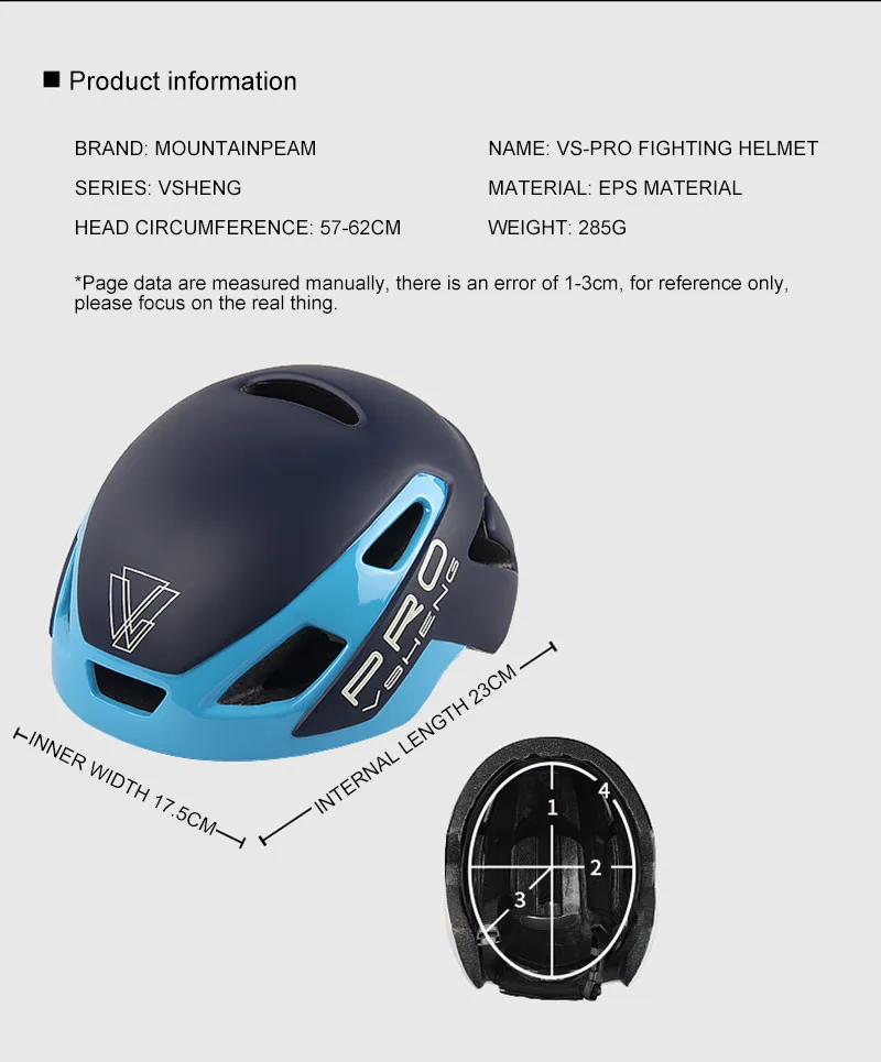 Aero Pro Cycling Helmet Ultralight Fighting Mountain Bike Helmet Road MTB Bicycle Helmet For Man Women 57-62cm