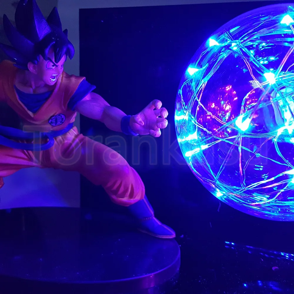 

Dragon Ball Z Action Figure Son Goku VS FreezaSuper Saiyan Flash Ball DIY Display Set Dragonball Goku Flighting Ver. DBZ DIY170