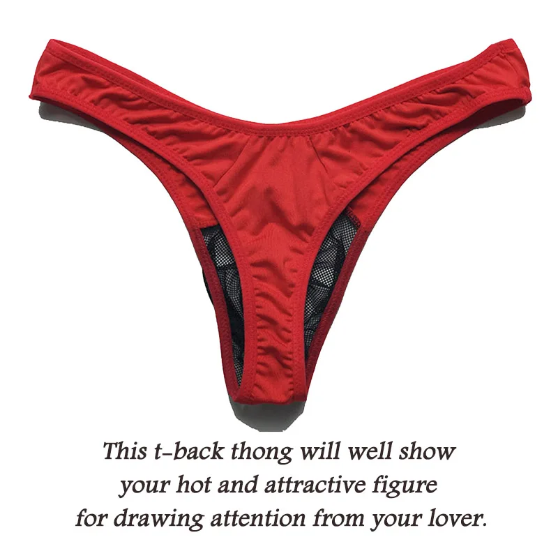 Сексуальное женское белье мужские двухцветные Лоскутные стринги с кармашком