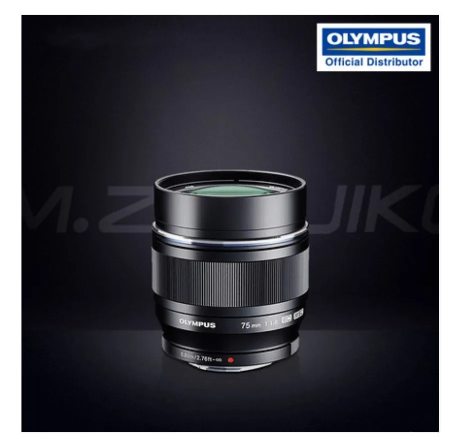 Объектив OLYMPUS 75/1.8 M.ZUIKO DIGITAL ED 75 мм F1.8 черный | Электроника