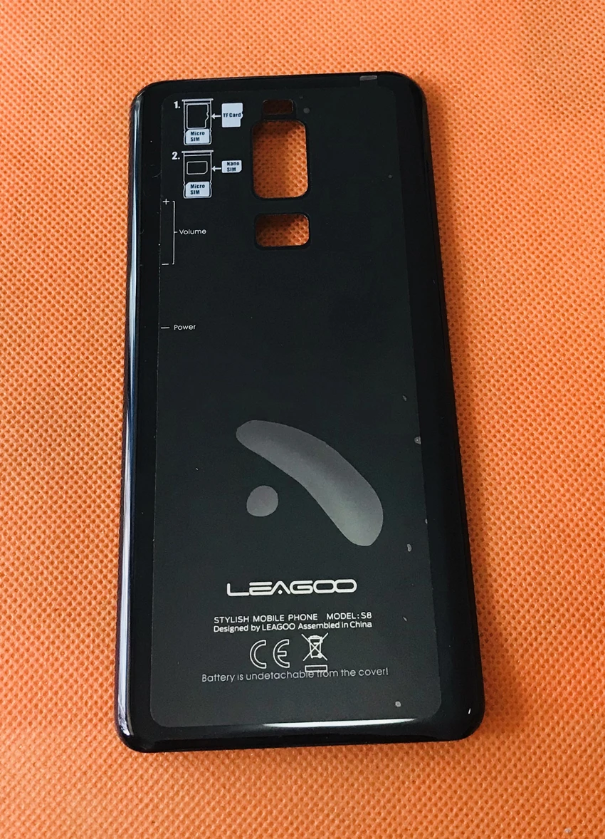 Б/у Оригинальный чехол для задней батареи Leagoo S8 MT6750T Octa Core 5 7 &quotHD бесплатная