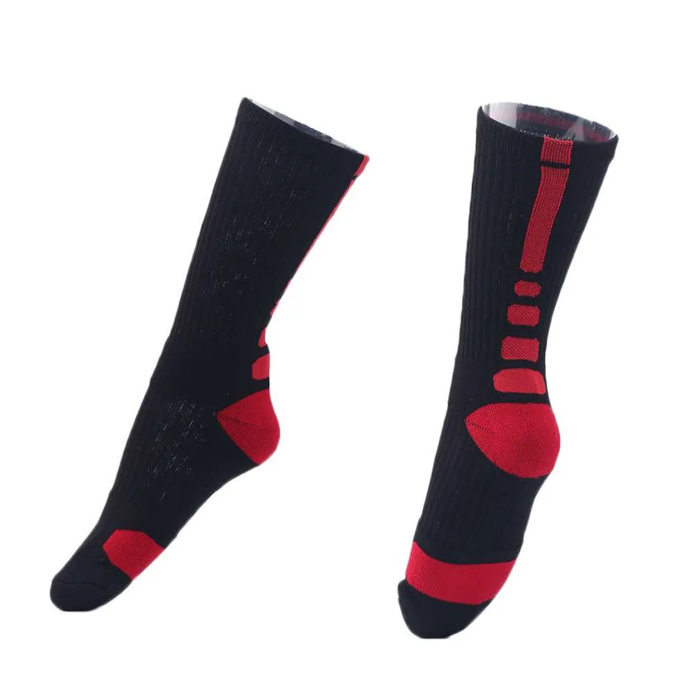 1 пара мужские профессиональные носки дышащие утолщенные спортивная одежда