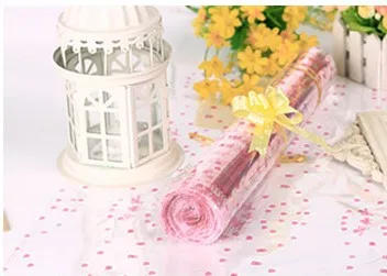pink 18*25/20*30/25*35/35*50 см прозрачный пластиковый пакет для упаковки конфетных игрушек, подарочные пакеты для дня рождения, свадебной вечеринки - Цвет: pink