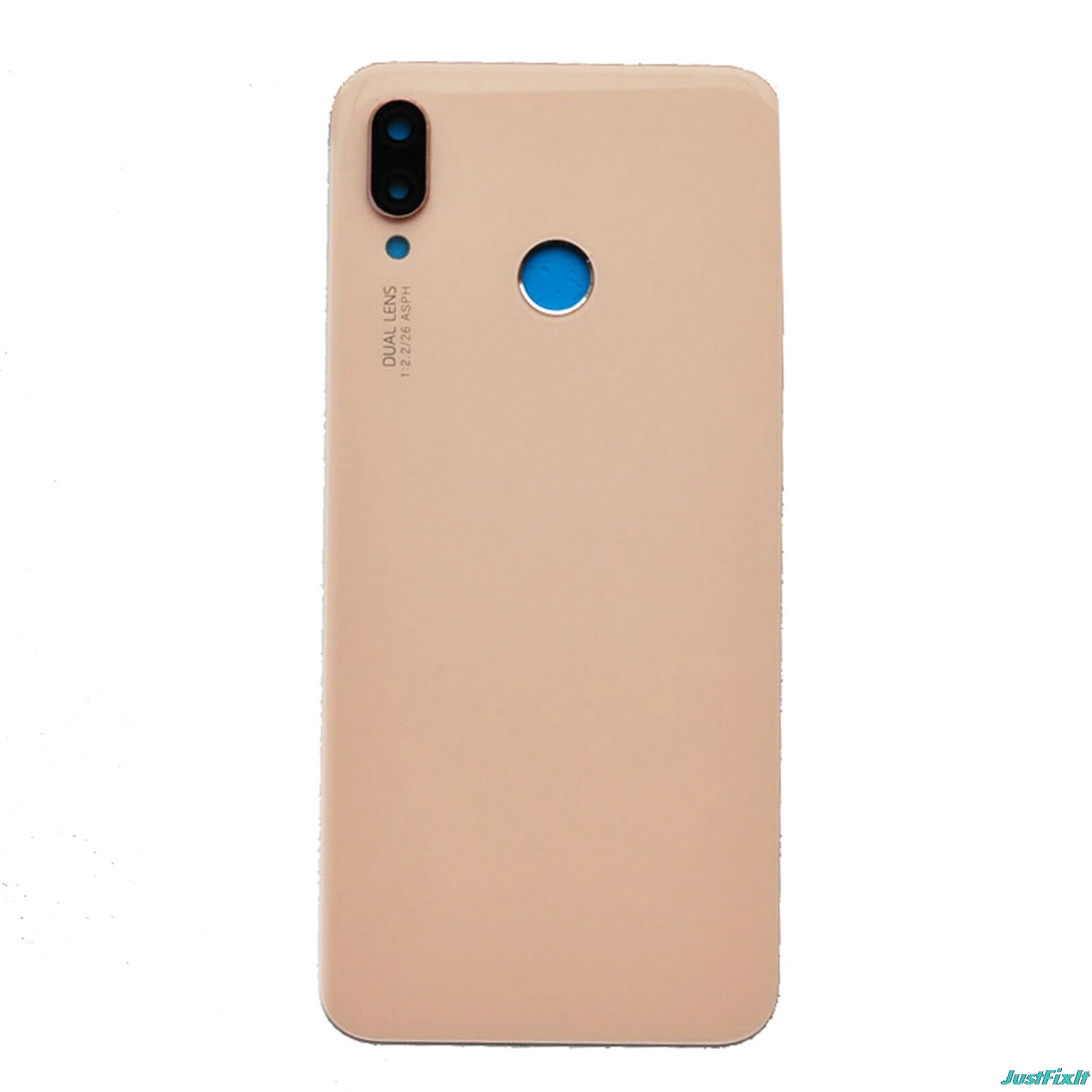 Для huawei P20 Lite, чехол для батареи, Задняя стеклянная панель, задняя дверь, чехол с кнопкой отпечатков пальцев для huawei P20 Lite, чехол