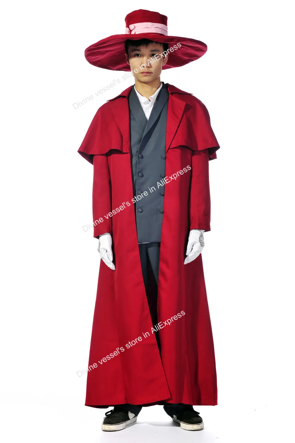 Костюм для косплея Hellsing Alucard TV Ver любого размера |